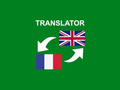 Fast and high quality English-French translation